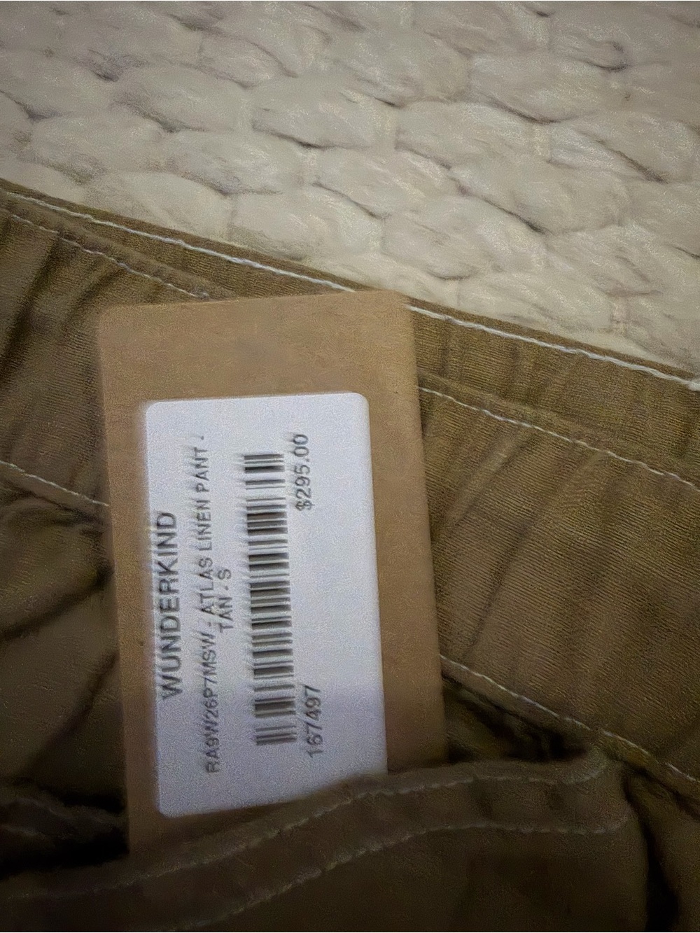 rag & bone Atlas linen pant - Picture 3 of 7